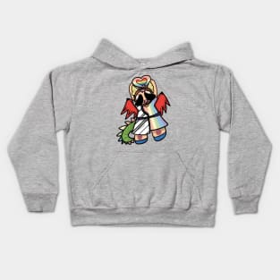 homoromantic whoman Kids Hoodie